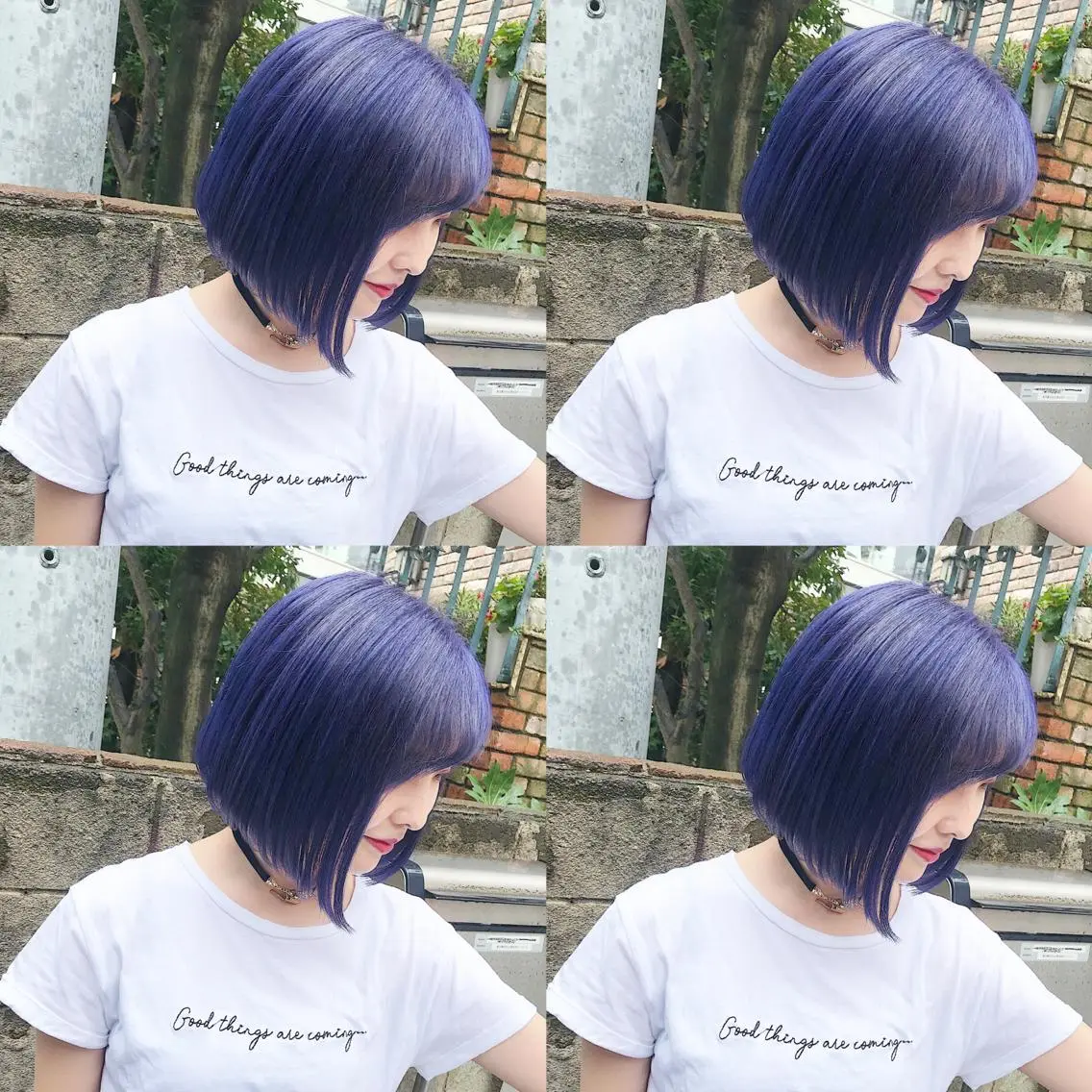 ショート カラー ヘアアレンジ トリートメント TAKUMAブリーチ /切りっぱなし🪽のヘアスタイル