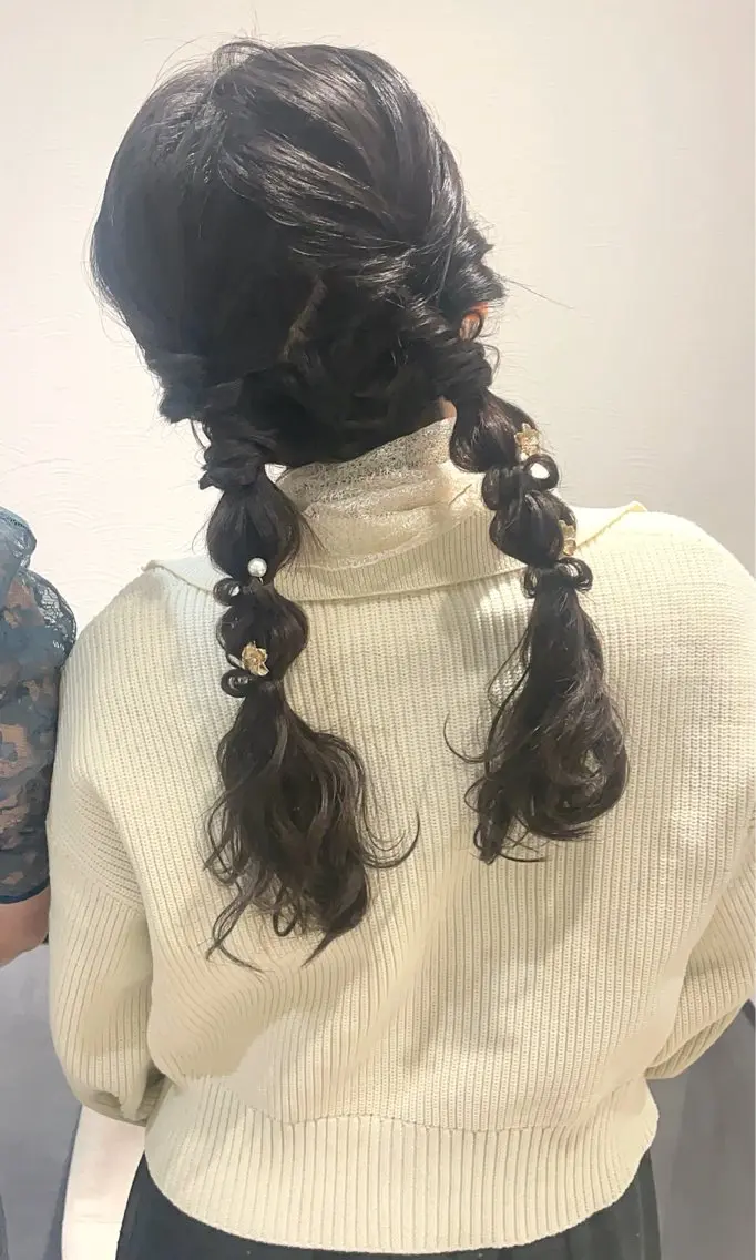 ロング 札幌 ヘアアレンジ 🍎 タナカセリナのヘアスタイル