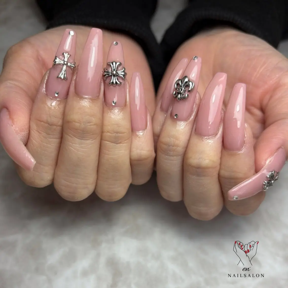 ネイル ハンドネイル NAILSALON en+沖縄市美原のネイルデザイン