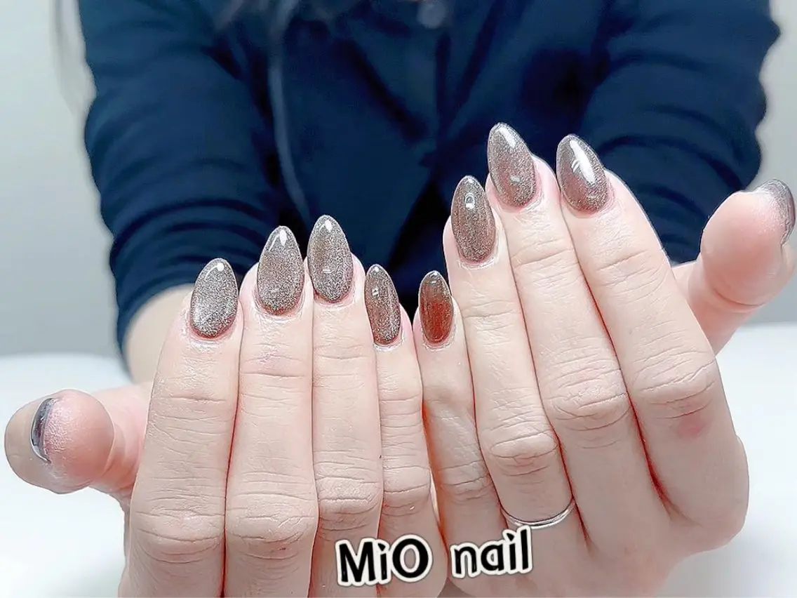 ネイル ジェルネイル 韓国ネイル 持ち込み オフィスネイル ワンホンネイル MiO Nailのネイルデザイン
