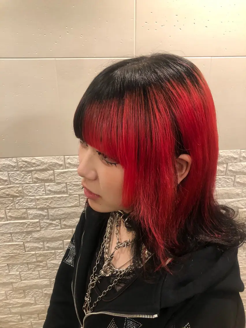 🌈デザインカラー🌈ブリーチダブルカラー【カラーモデル】の写真