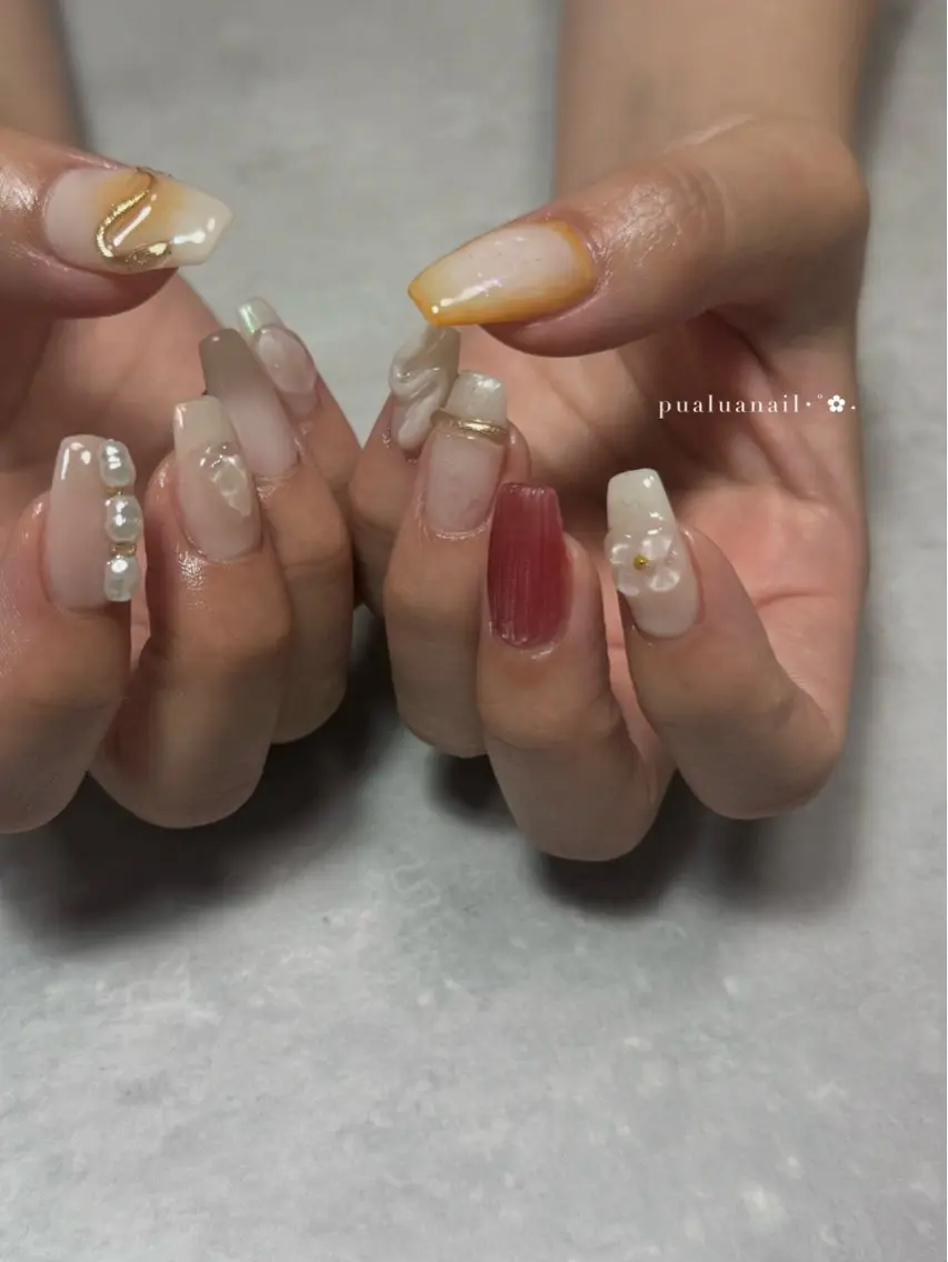 ネイル ハンドネイル pualua miharuのネイルデザイン