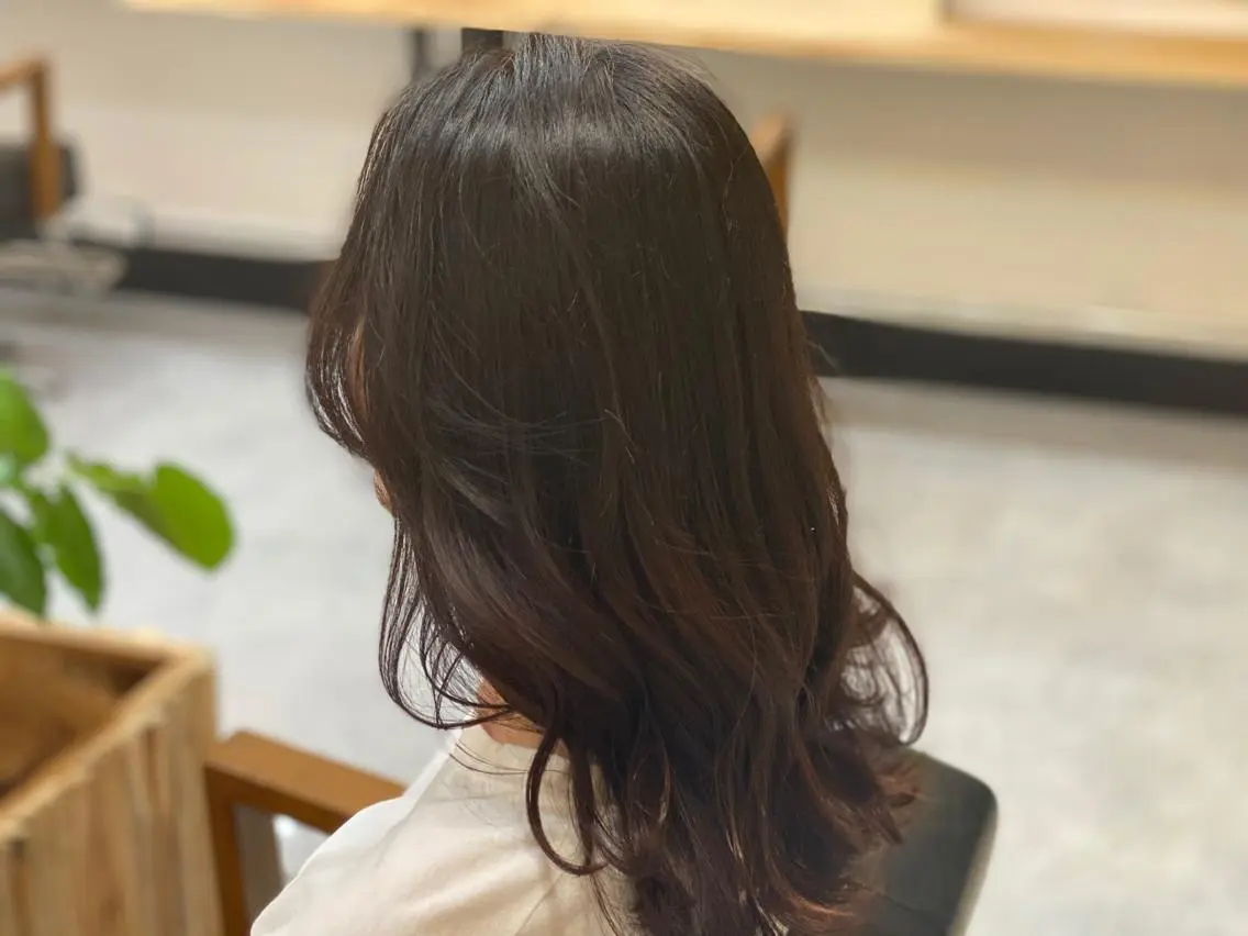 セミロング トリートメント オルチャンヘア CARICIA🌱 masaeのヘアスタイル