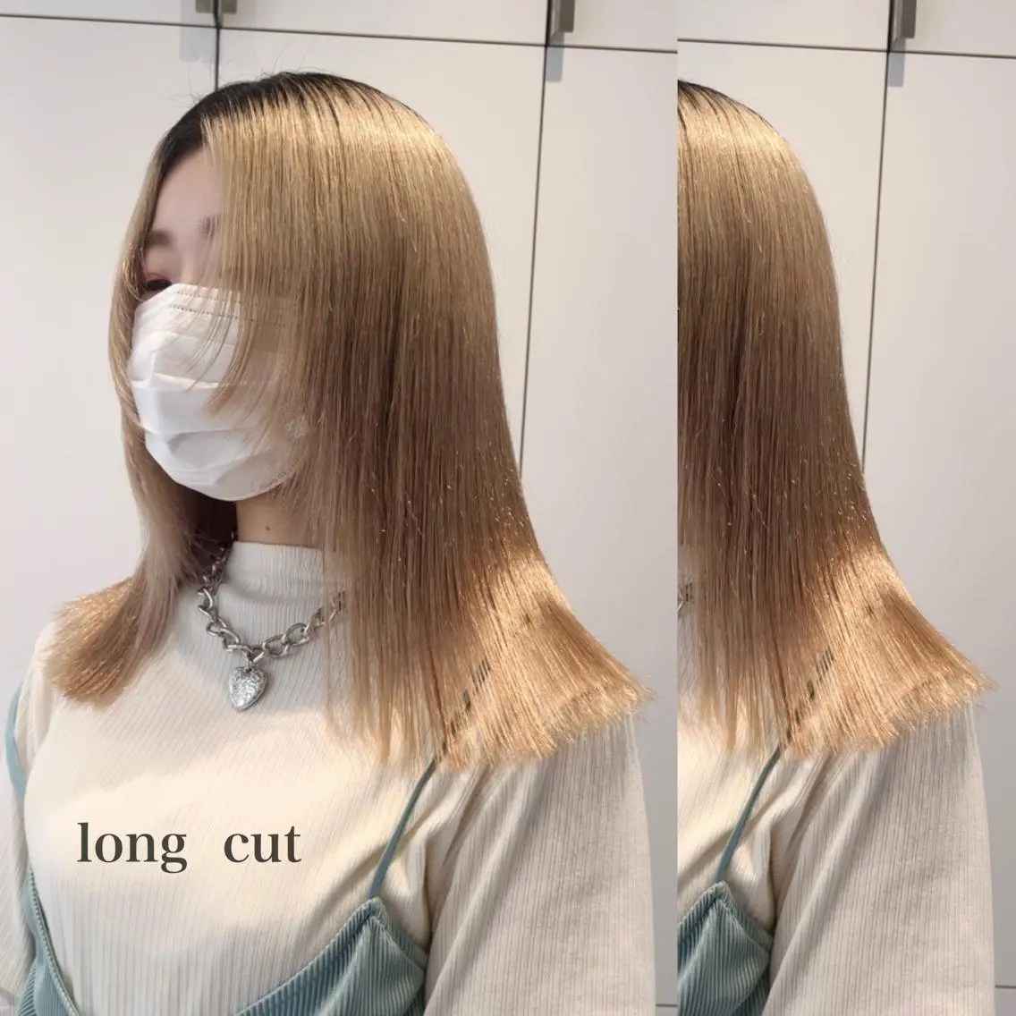 ミディアム ラベンダーベージュ ラベンダーブラウン オレンジブラウン ピンクブラウン レッドブラウン stylist ◎RUKI.のヘアスタイル
