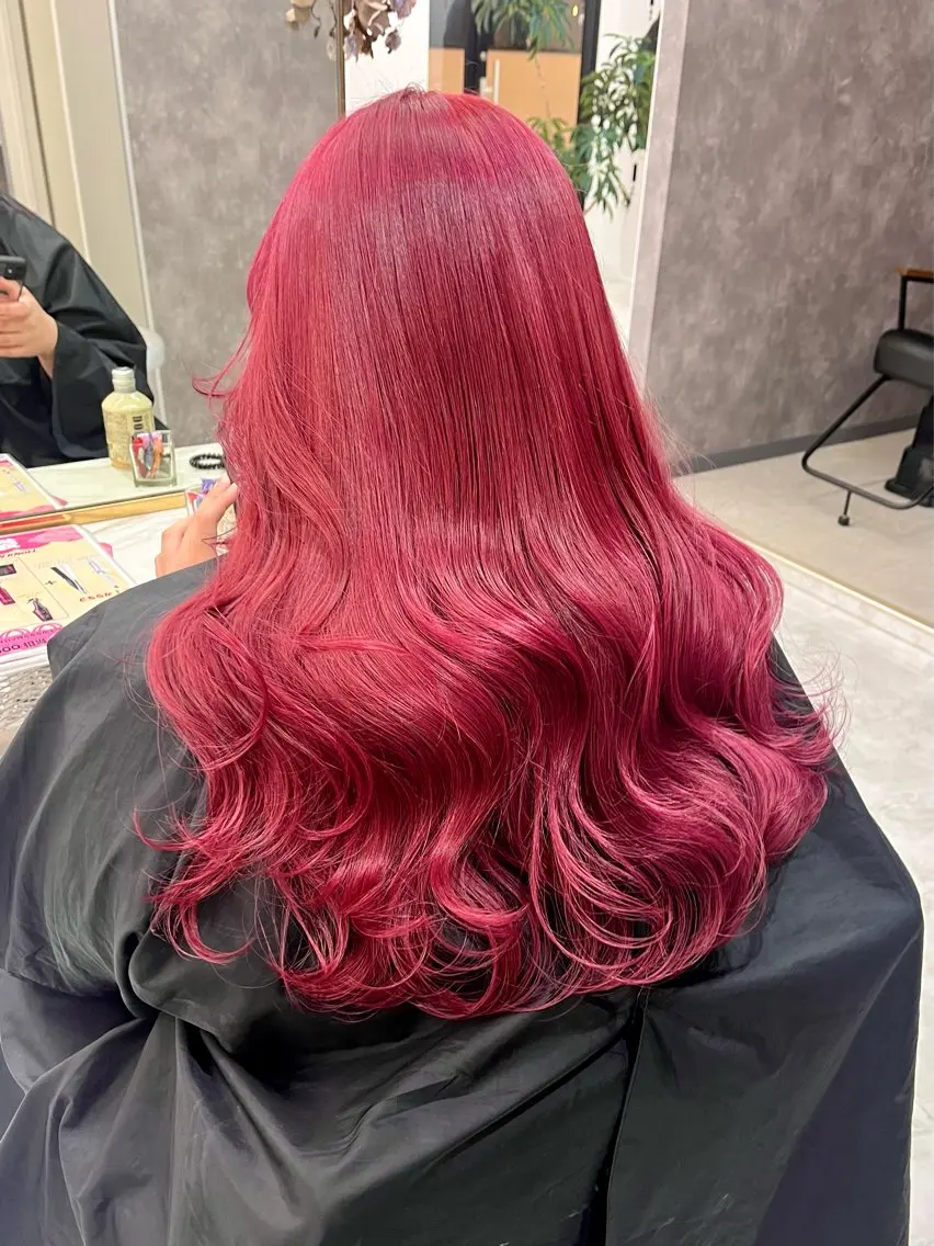 セミロング カラー パーマ ヘアアレンジ メンズ キッズ カット ヘアカラー トリートメント 💖オタク美容師 ꒰ঌ♡モモ♡໒꒱のヘアスタイル