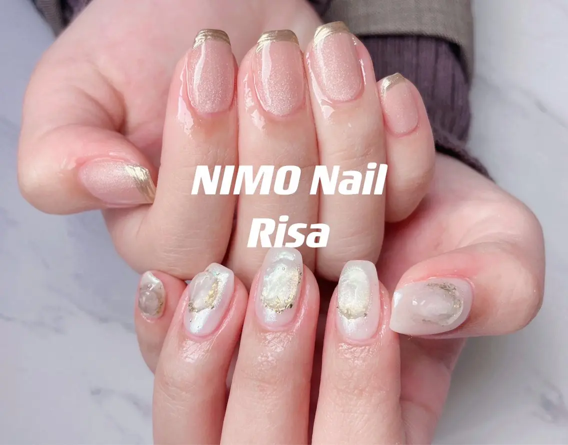 ネイル ハンドネイル RI SA☀️ リサのネイルデザイン