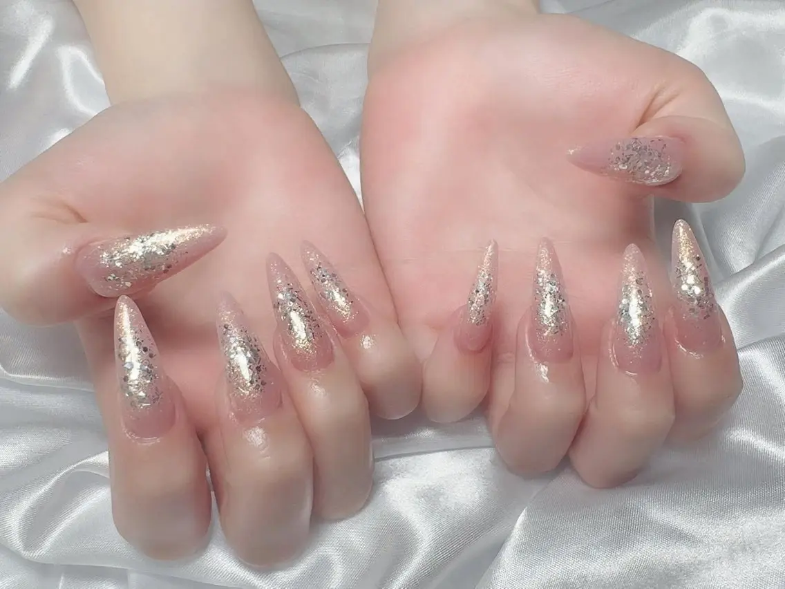 ネイル フットネイル フレンチネイル グラデーション 韓国ネイル マグネットネイル ハンドネイル ハンドケア Hara Nail 【持ち込みOK】のネイルデザイン
