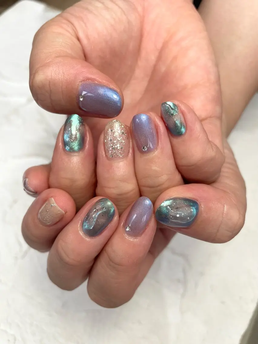 ネイル シンプルネイル ハンドネイル chipieee naokaのネイルデザイン