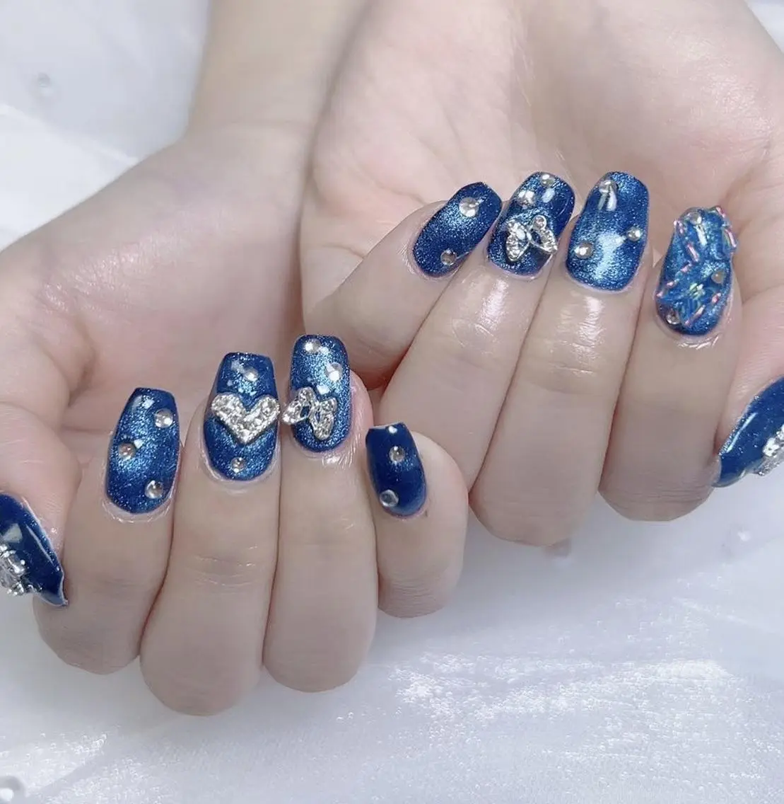 メンズ キッズ ネイル 持ち込み ハンドネイル Nail salon 木にいるのネイルデザイン