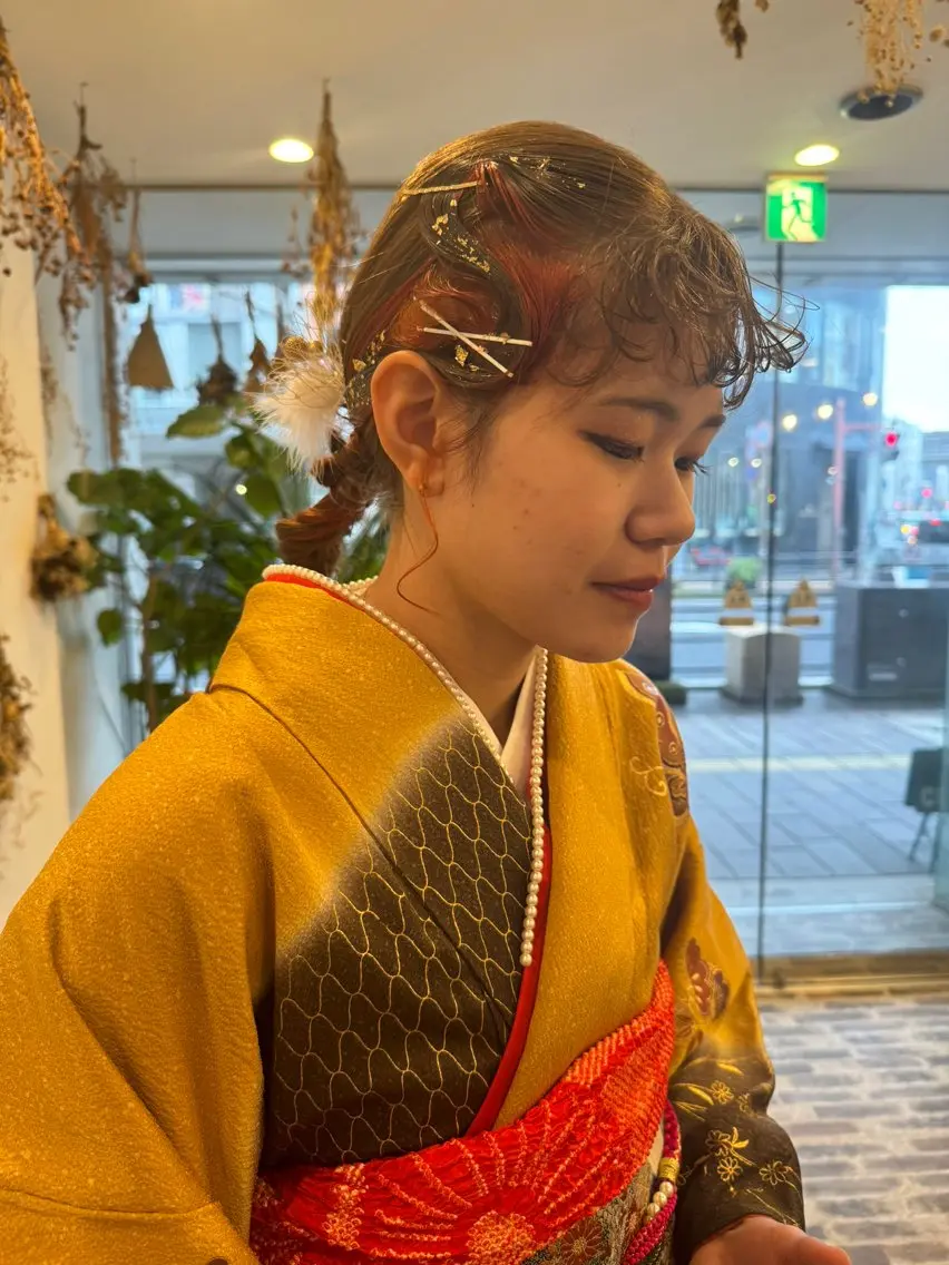ヘアアレンジ 成人式 m ā l o.🌷 サカモトマイコのヘアスタイル