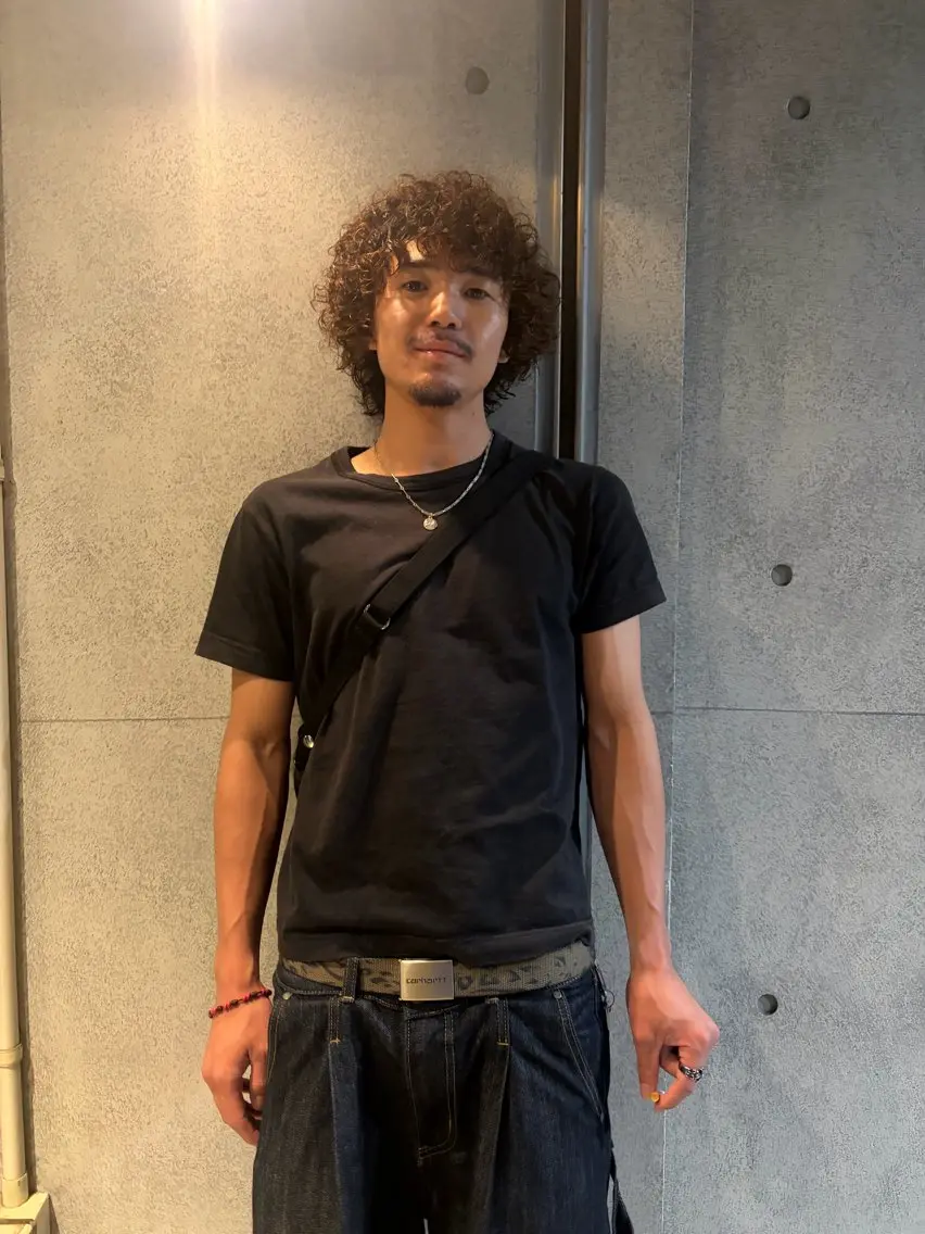 パーマ メンズ 髙橋 紗奈のヘアスタイル