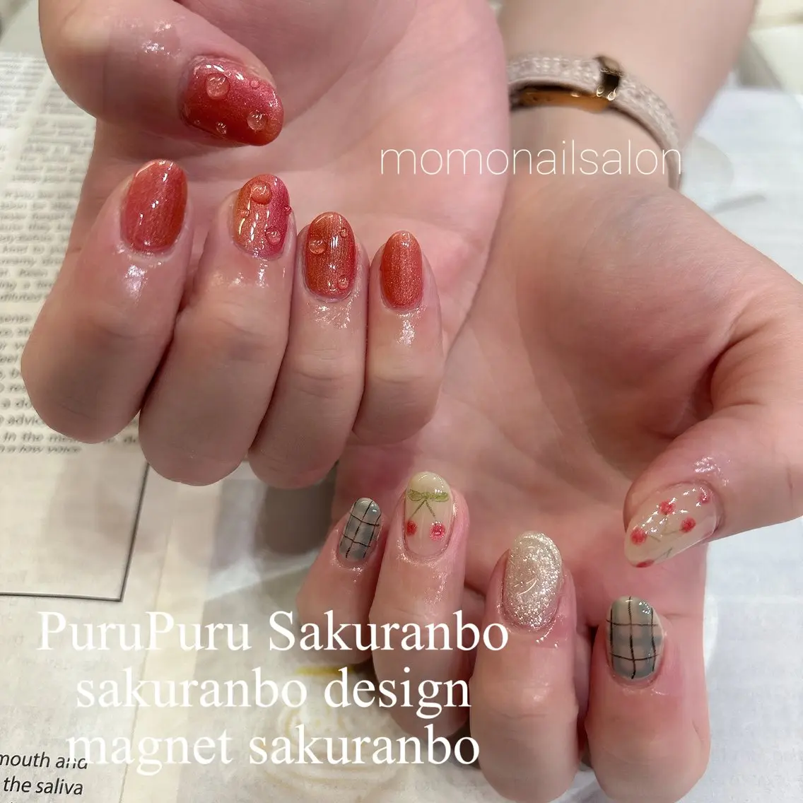 ネイル ハンドネイル Momo nailsalonのネイルデザイン