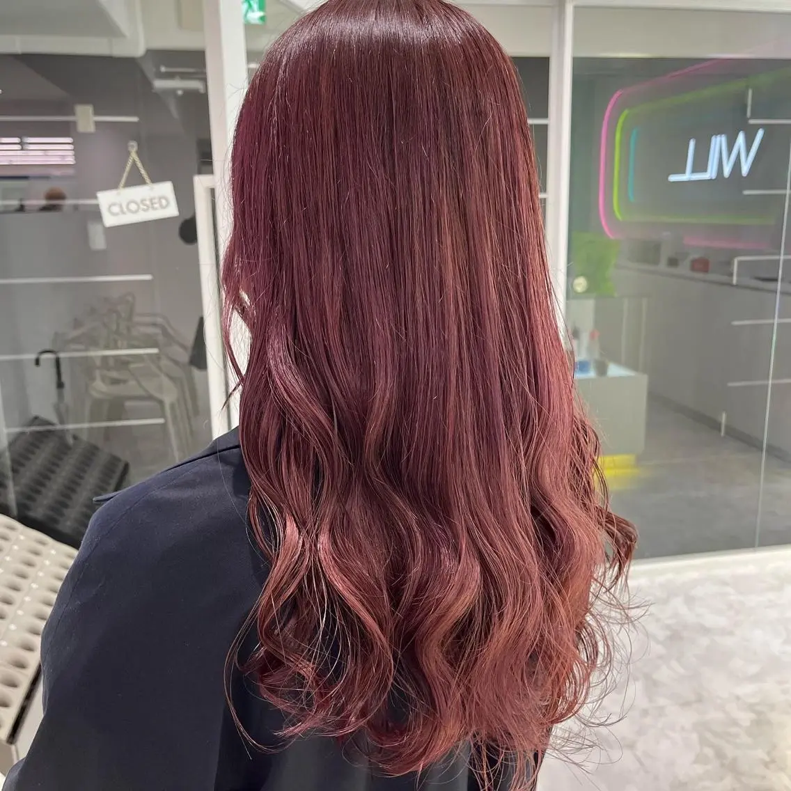 ロング ヘアカラー トリートメント ヘッドスパ ヘアセット 🪞透明感カラー🫧 縮毛矯正🥇かずきのヘアスタイル