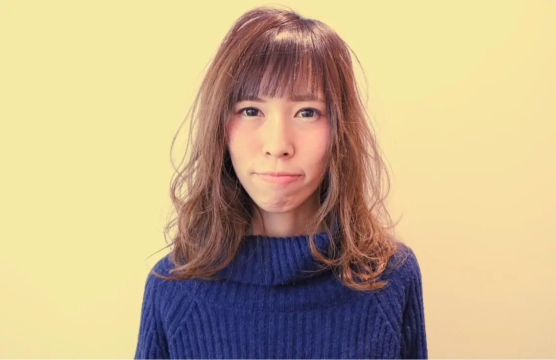 セミロング soins de MaLilyのヘアスタイル