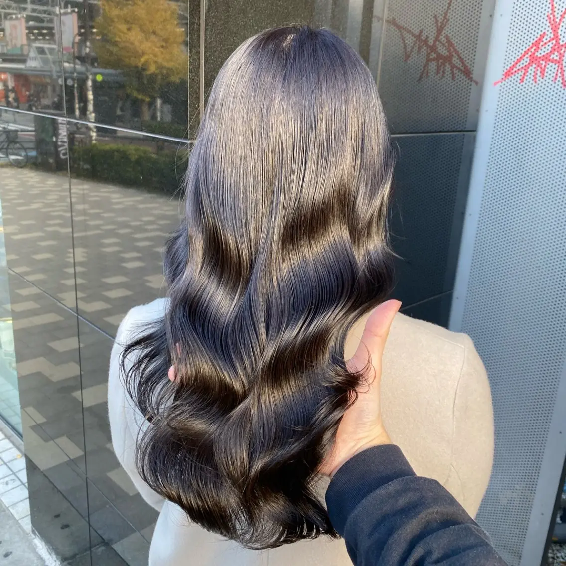 ロング カラー ヘアカラー 山内 直英のヘアスタイル
