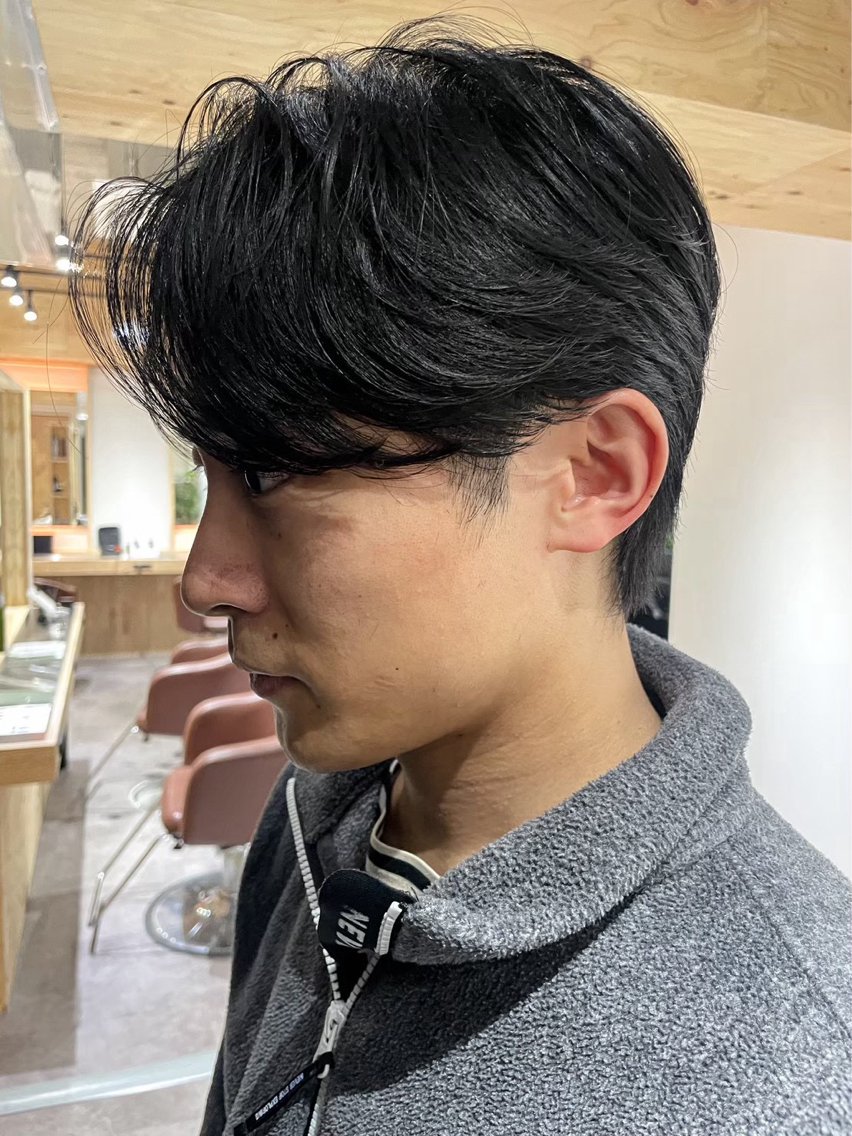 メンズ カット 縮毛矯正 縮毛矯正モデル募集中 SORAのヘアスタイル