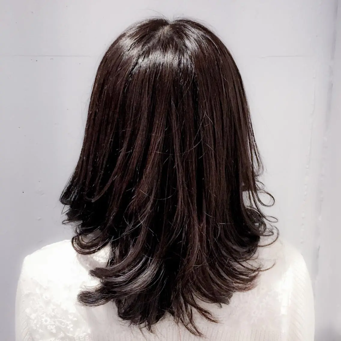 オーガニック艶カラー（全体）＋カット＋トリートメントの写真