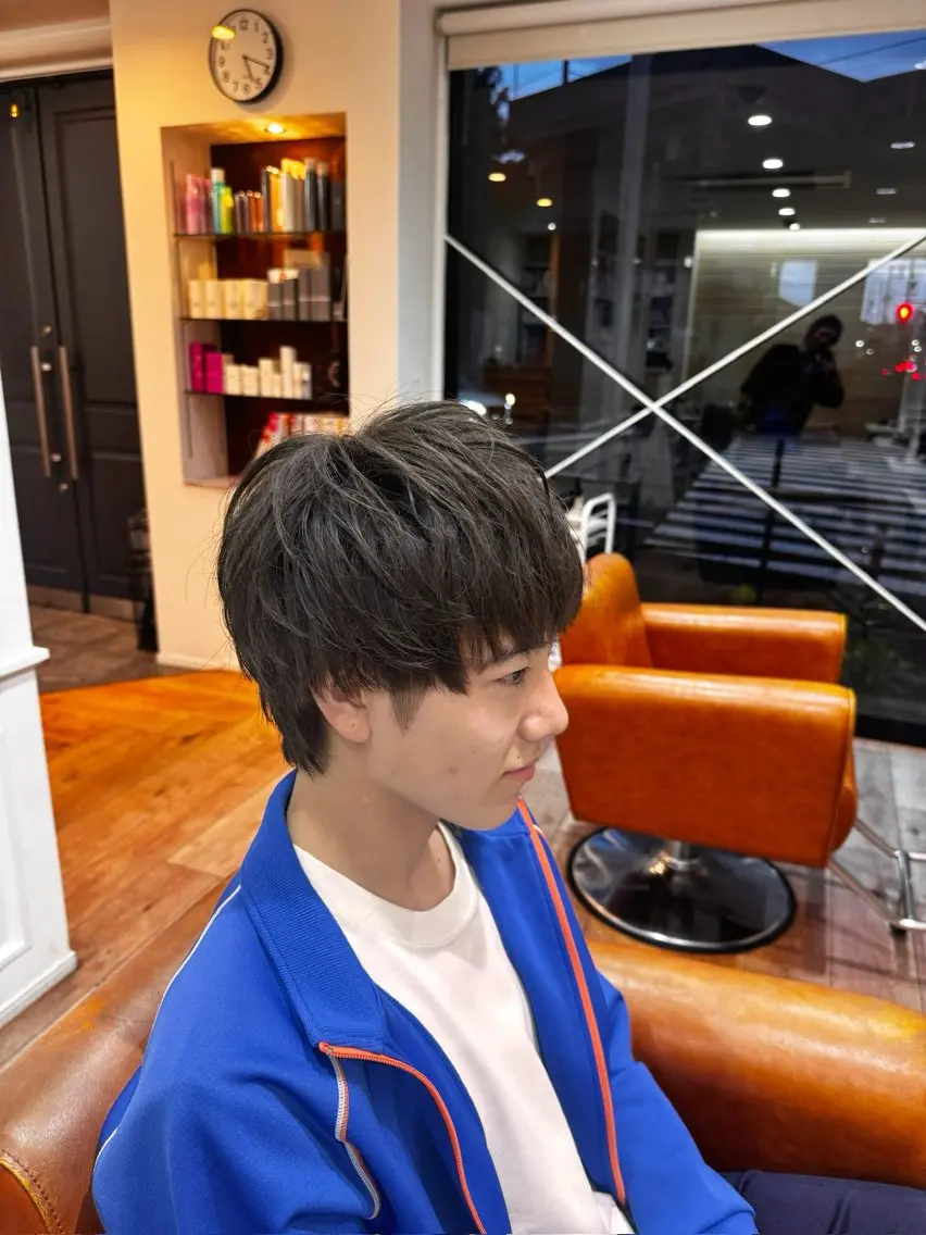 メンズ マッシュ カット cyan 水川和馬のヘアスタイル