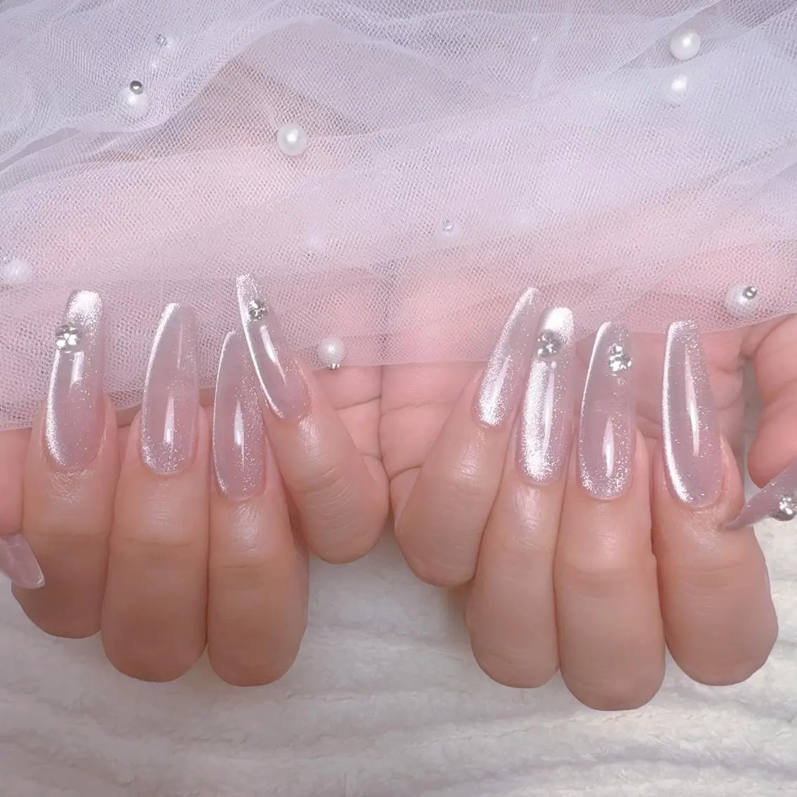 ネイル マグネットネイル ネイルチップ ハンドネイル ハンドケア For U nail スカルプ専門店のネイルデザイン