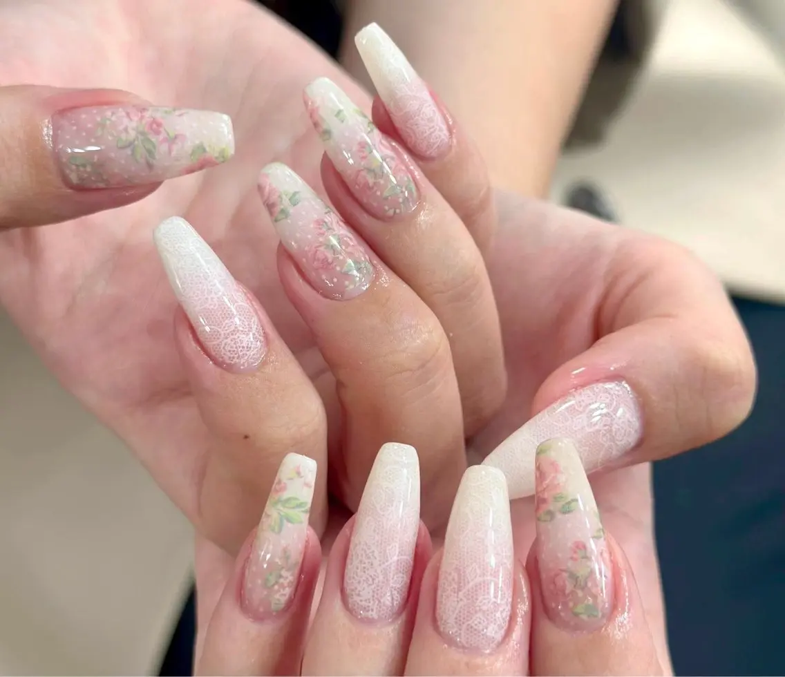 ネイル ハンドネイル ゆき このネイルデザイン