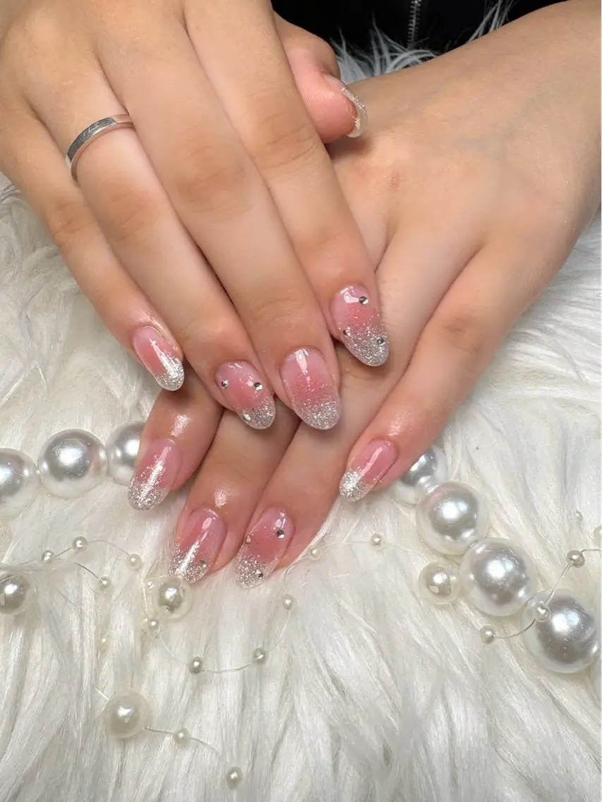 ネイル ハンドネイル nail salon M'U ｒｕｎａ🎀のネイルデザイン