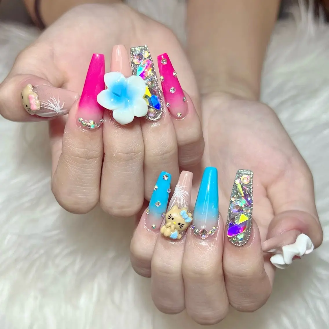 ネイル 夏ネイル スカルプ専門店 Feelのネイルデザイン