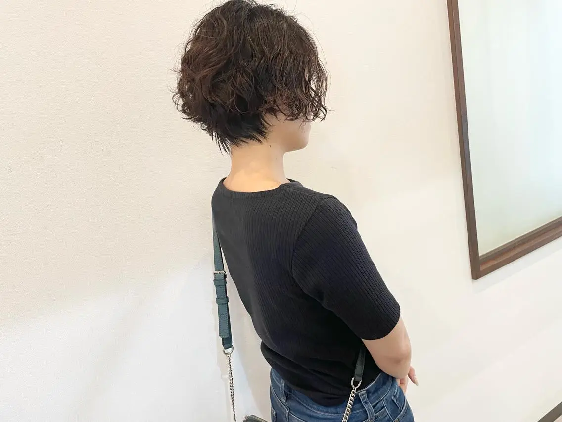 ショート ショートヘア カット パーマ マンツーマン 🌿大野千尋のヘアスタイル