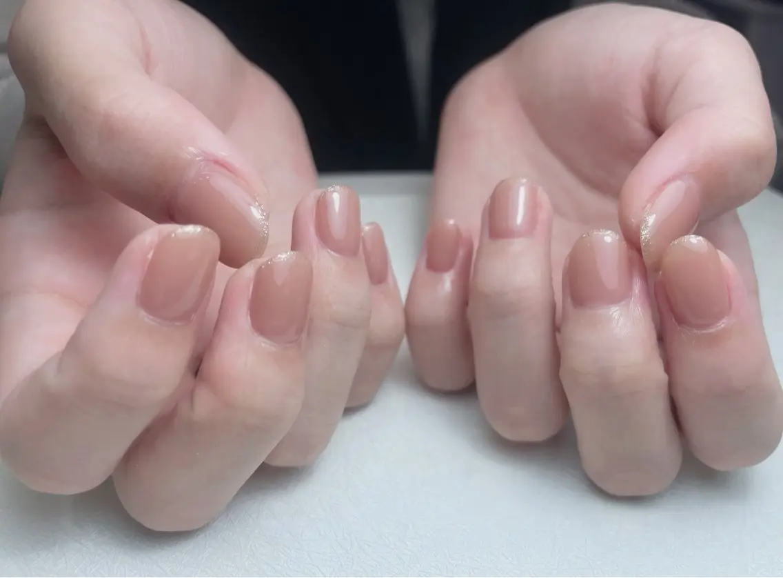 ネイル アートネイル 長さ出し フレンチネイル ジェルネイル ガーリー 中野駅から2分 MEO NAILのネイルデザイン