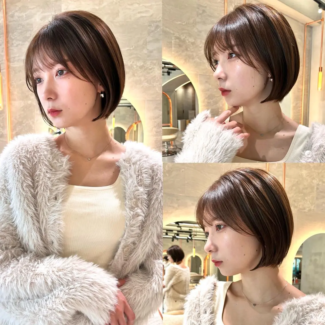 ショート カット ヘアカラー トリートメント 銀座/髪質改善/ レイヤー/高野紅のヘアスタイル