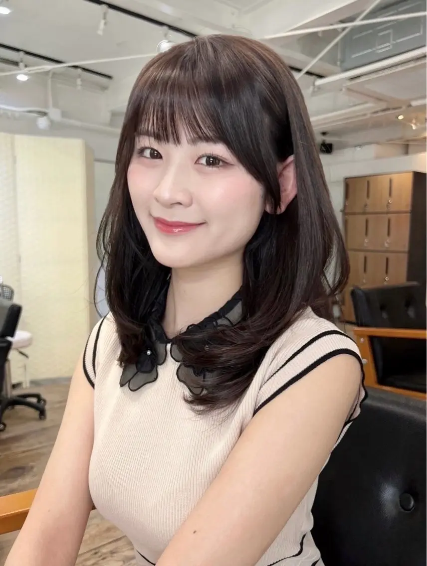 【当日限定】 ミディアムレイヤーカットモデル🤍✨の写真