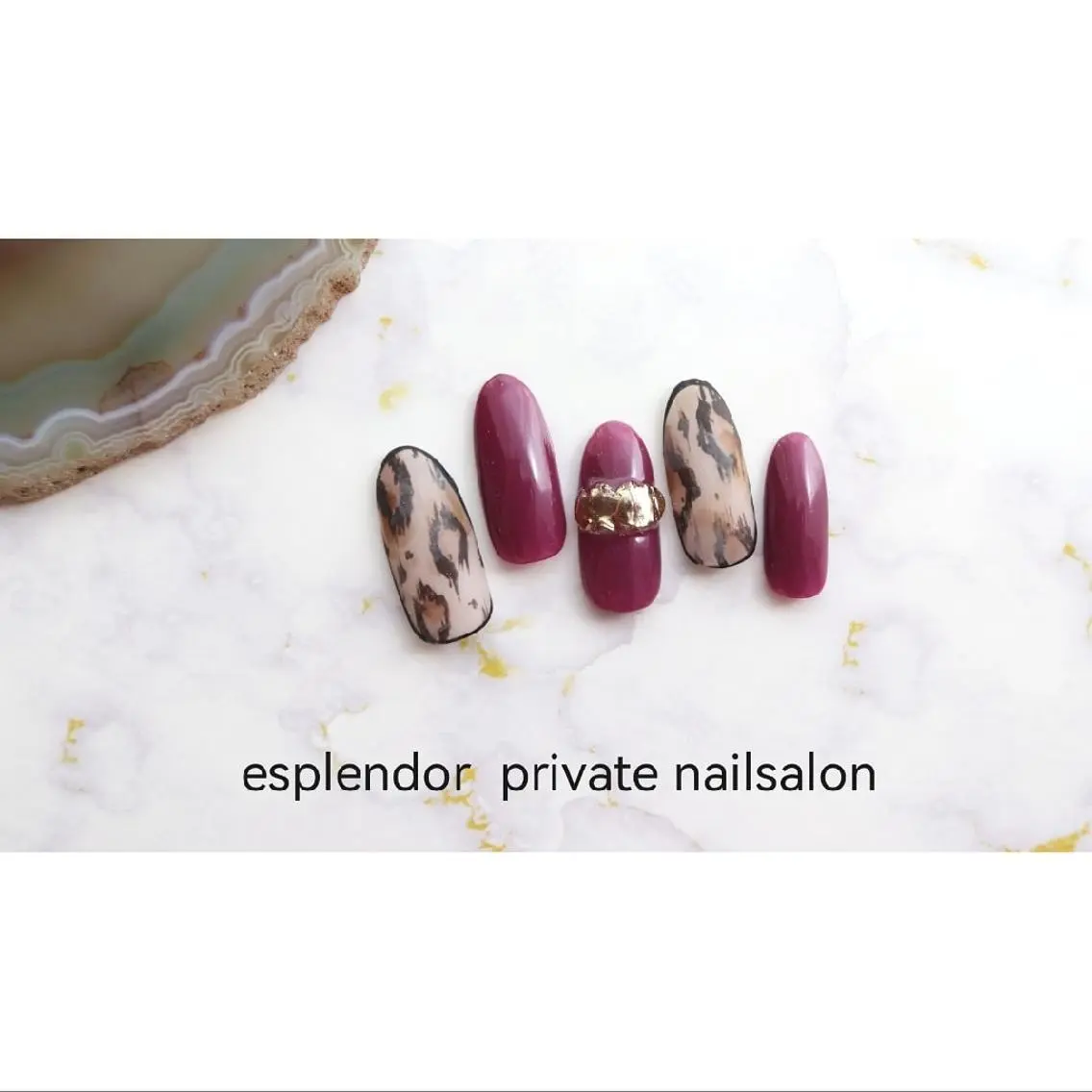 ネイル esplendor  小野寺のネイルデザイン