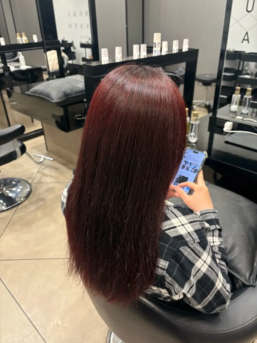 ロング カラー ヘアカラー 中村 寛人のヘアスタイル