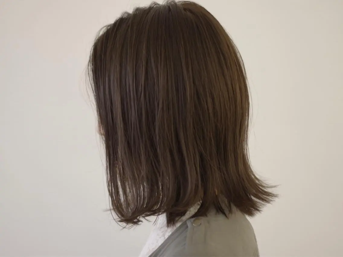 ミディアム 川俣 洋仁のヘアスタイル