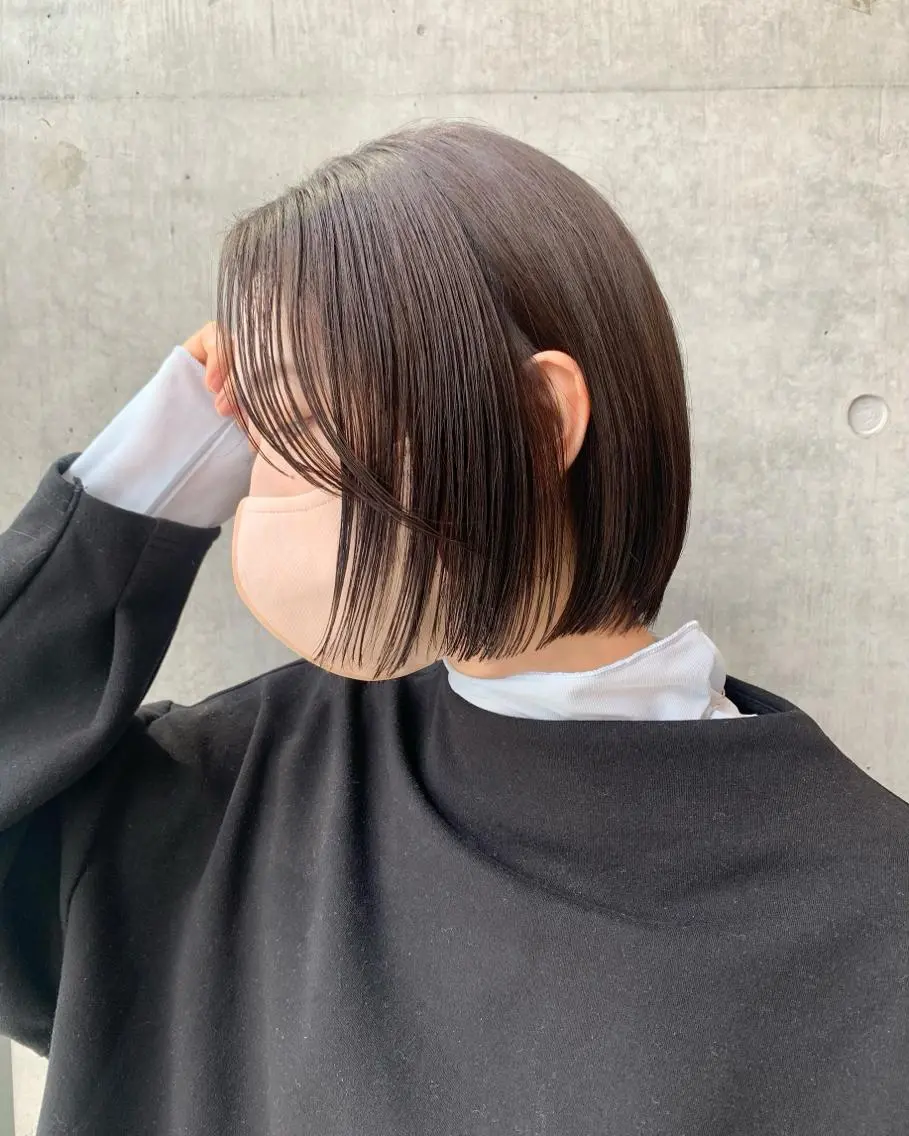☆艶カラー☆似合わせボブスタイル☆ spブロー込みの写真
