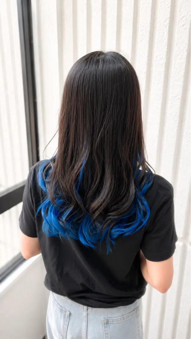 ロング 🦕望月渉🦕 パーマ🌪️ブリーチのヘアスタイル