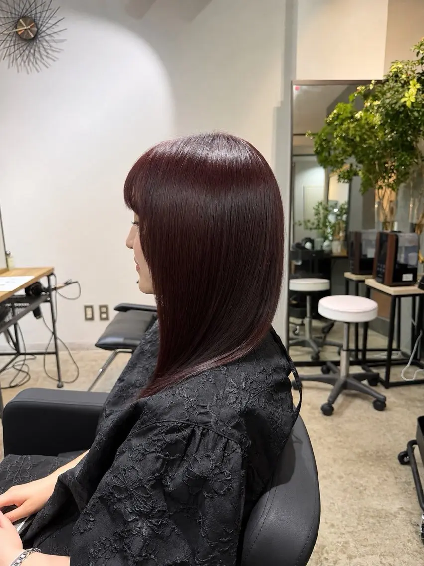 ミディアム 中山 敦貴のヘアスタイル