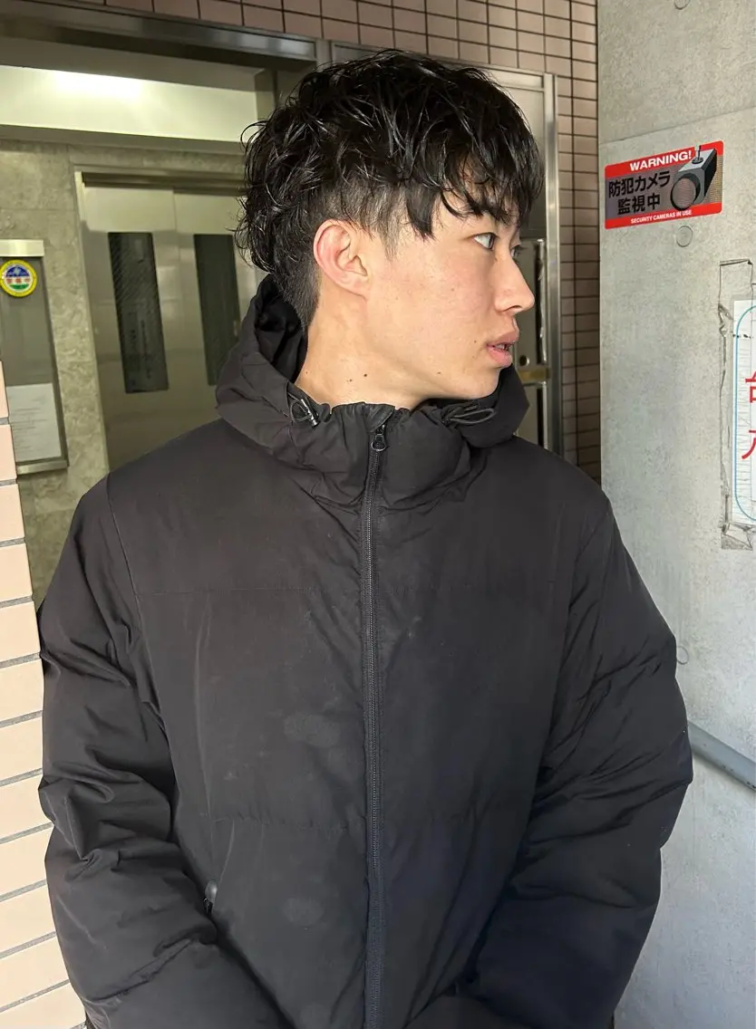 ショート カラー パーマ メンズ メンズブリーチ メンズハイライト メンズインナーカラー メンズパーマ プードルパーマ カット パーマ トリートメント 💈メンズ短髪特化 ✂︎伊藤大輝💈のヘアスタイル