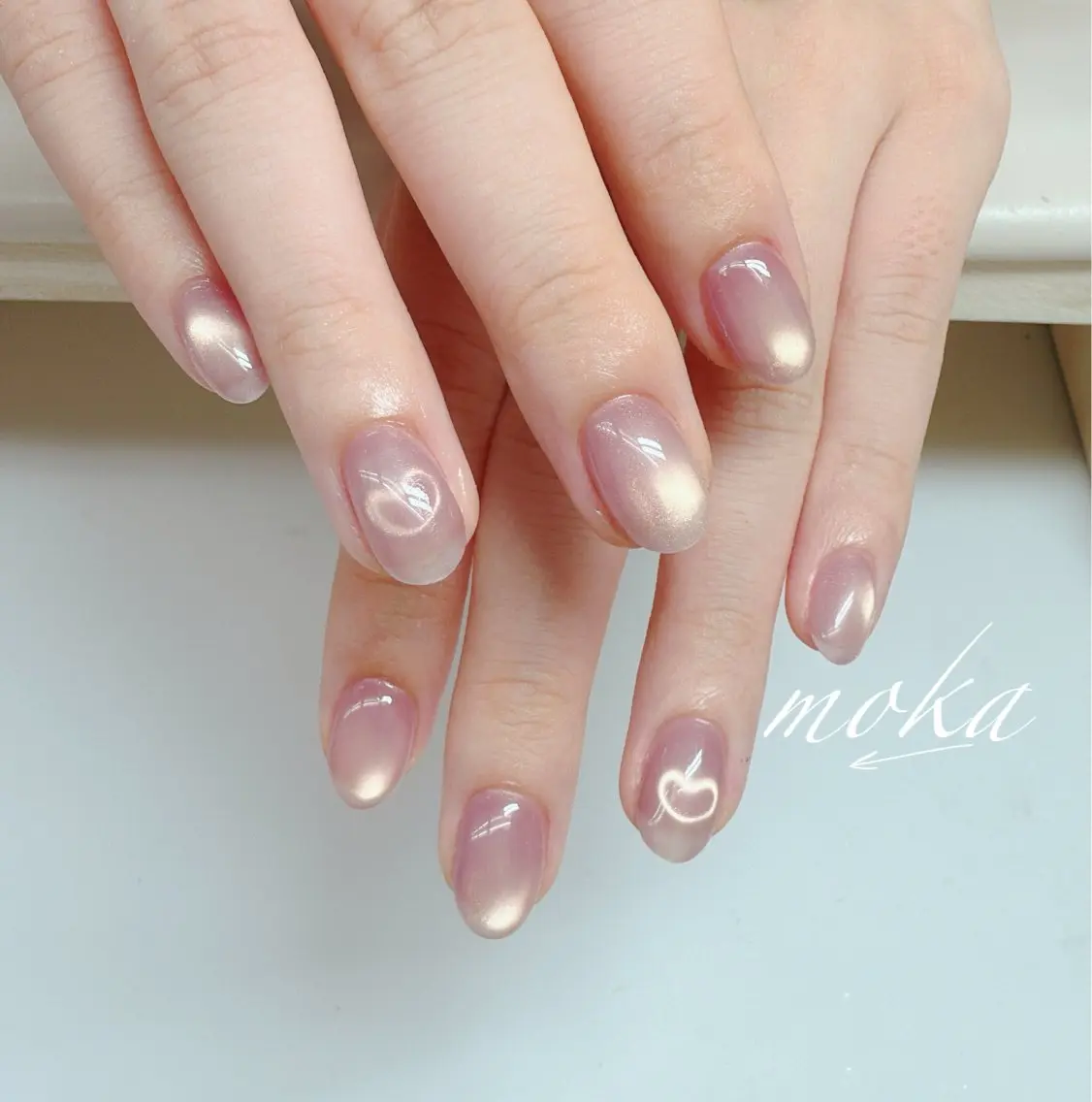 ネイル ハンドネイル ハンドケア 胡蝶蘭レディースサロ ンNailMOKAのネイルデザイン