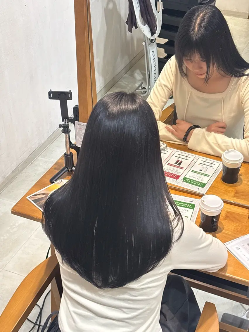 カラー 透明感カラー 髪質改善 🌟カラー特化型🌟 ヨッシー/亀戸のヘアスタイル
