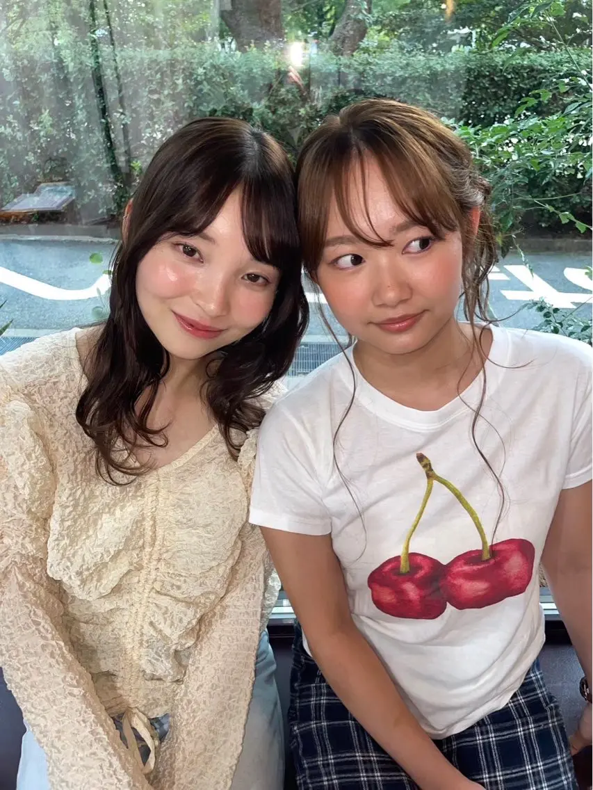 ヘアアレンジ 韓国レイヤー YOKE reinaのヘアスタイル