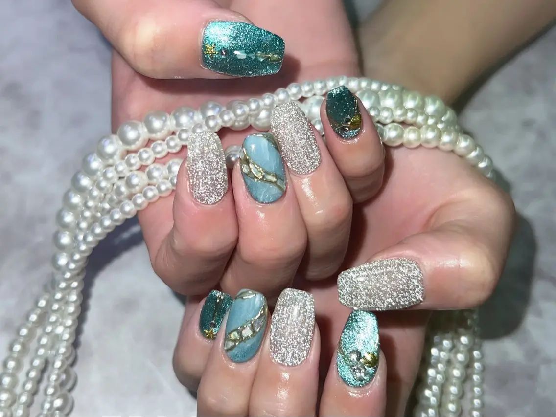 ネイル フラッシュネイル ハンドネイル Nail Salon Lianのネイルデザイン