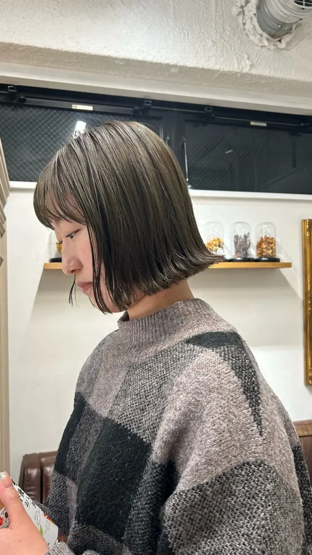 ショート カラー カット ヘアカラー トリートメント ❕マンツーマン施術❕ 🍊Moemiのヘアスタイル