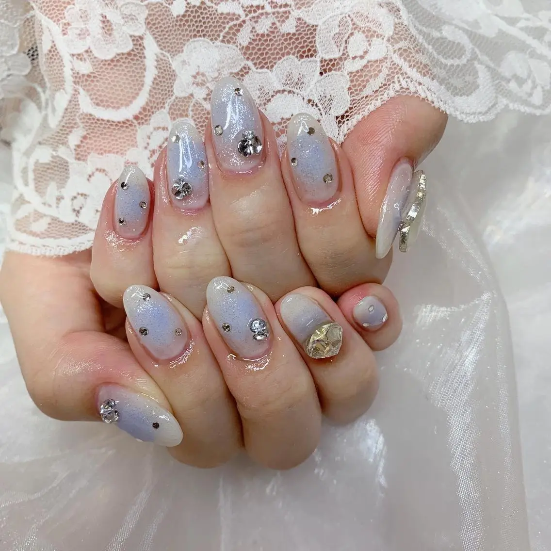 ネイル ハンドネイル La neige* yuki 🐩🌙のネイルデザイン