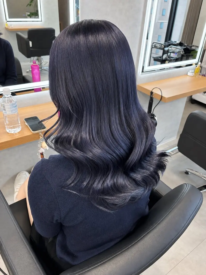 セミロング ヘアカラー 札幌ブリーチ特化 🇰🇷Yutaのヘアスタイル