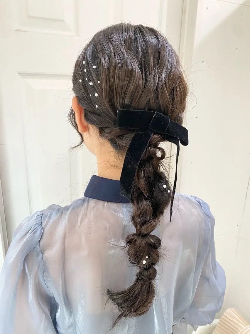ヘアアレンジ ヘアセット uros.中目黒 moekaのヘアスタイル