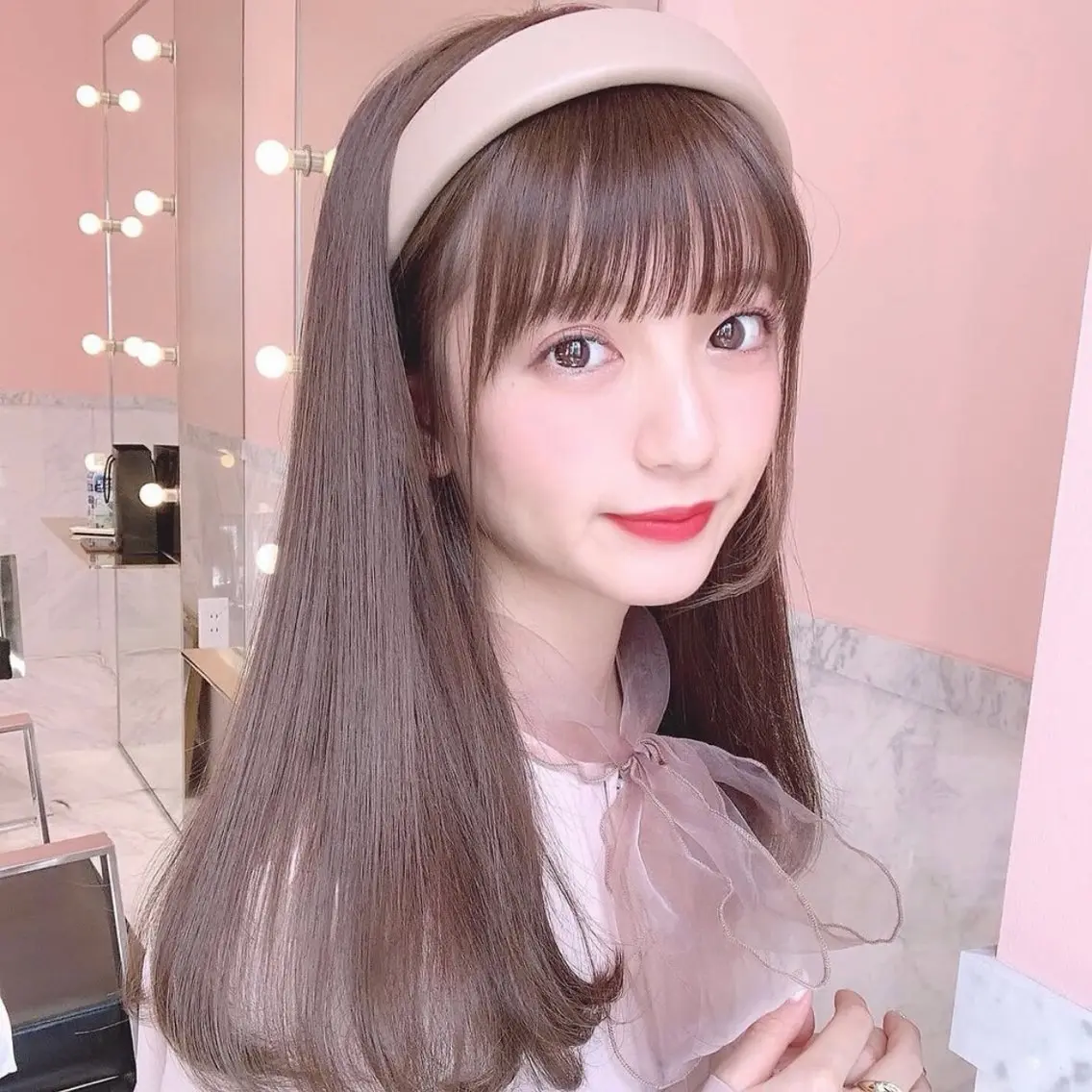 ロング カット ヘアカラー トリートメント 【LOUIS】 manaca🎀のヘアスタイル