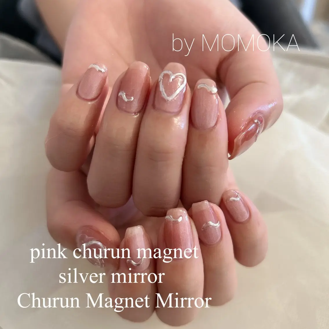ネイル マグネットネイル Momo nailsalonのネイルデザイン