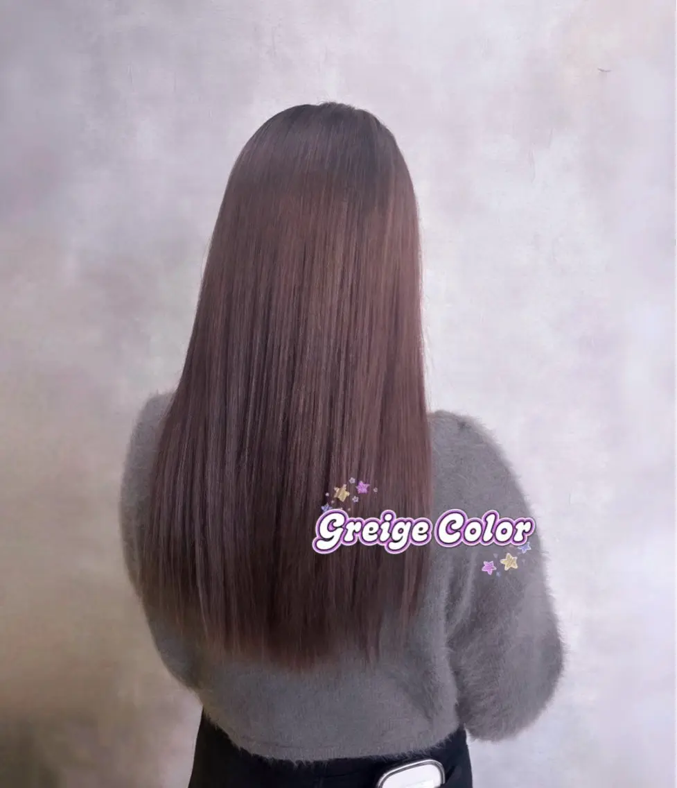 ロング アッシュ ヘアカラー belle / REIA🎀🩶のヘアスタイル