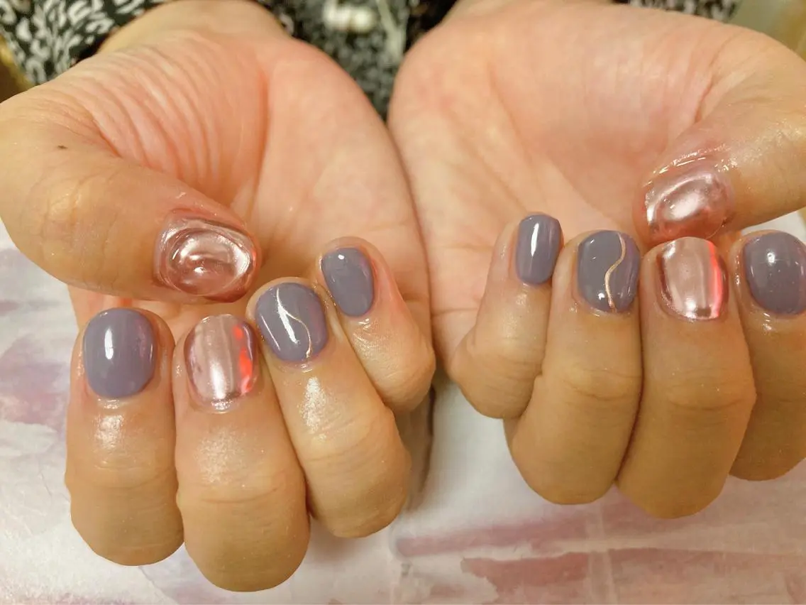 ネイル ハンドネイル mogunail &blowのネイルデザイン