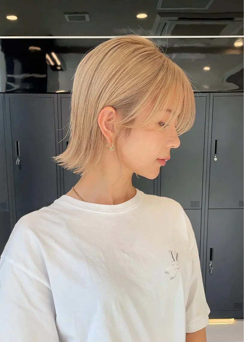 ショート ショートヘア ✨【髪質改善/縮毛 矯正】✨ゆうほのヘアスタイル